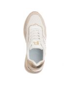 Margaux nubuk beige sneakers