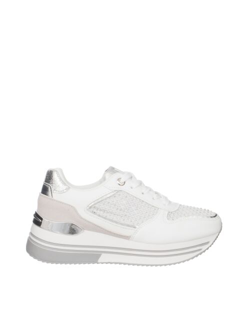 Sneakers Paul en cuir blanc pur
