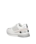 Sneakers Paul en cuir blanc pur