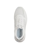 Sneakers Paul en cuir blanc pur