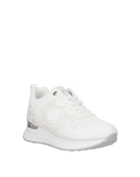 Sneakers Élise en cuir blanc pur