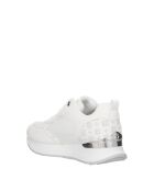 Sneakers Élise en cuir blanc pur