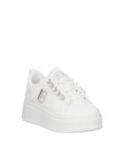Sneakers Emma en cuir blanc pur