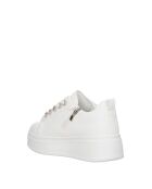 Sneakers Emma en cuir blanc pur