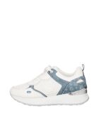 Louis sneakers in witblauw leer
