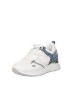 Louis sneakers in witblauw leer