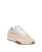 Sneakers Thalys suède sable blanc