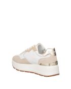 Braune Platin-Sand-Turnschuhe