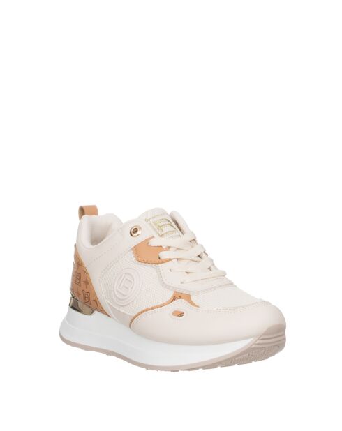 Sneakers Tom en cuir ivoire nacré