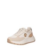 Sneakers Morgane aus beigem Nubukleder