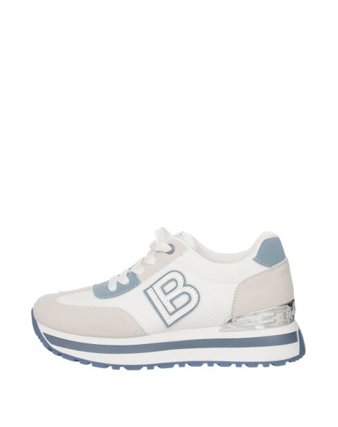 Zapatillas Elodie nubuk gris azul