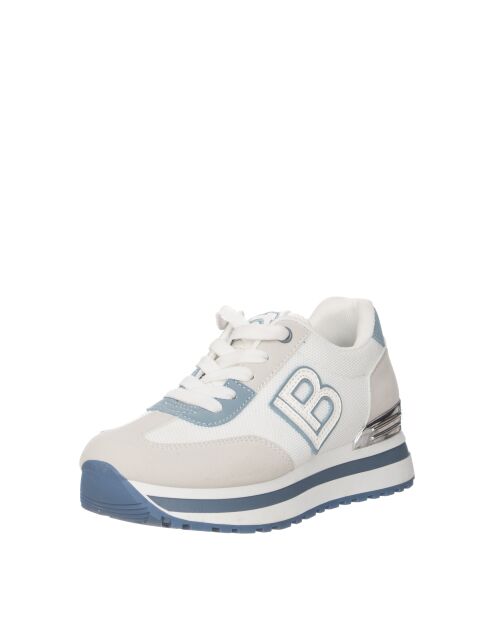 Zapatillas Elodie nubuk gris azul