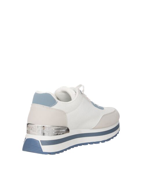 Zapatillas Elodie nubuk gris azul