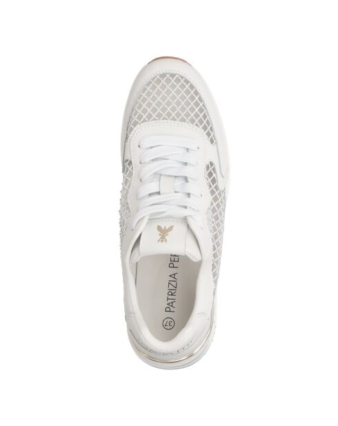 Zapatillas Zélie blancas platino