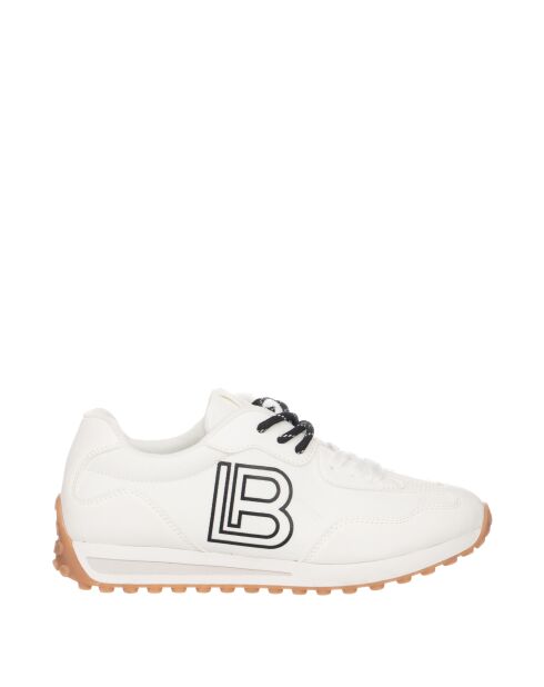 Sneakers Amélie en cuir blanc pur