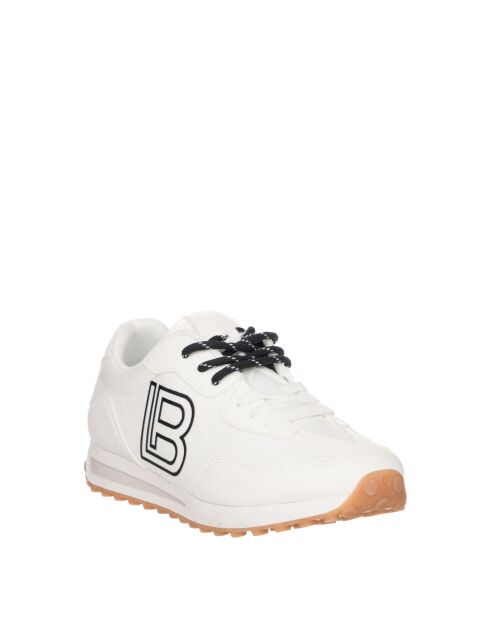 Sneakers Amélie en cuir blanc pur