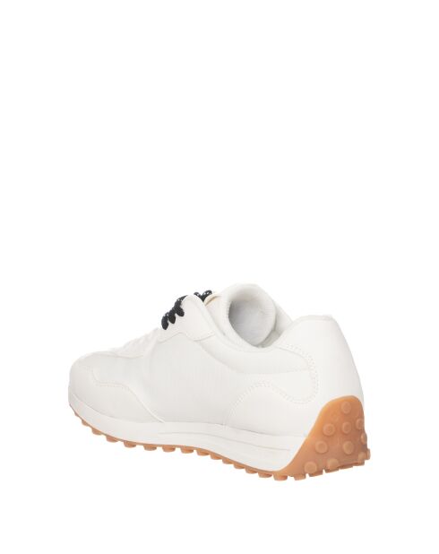 Sneakers Amélie en cuir blanc pur