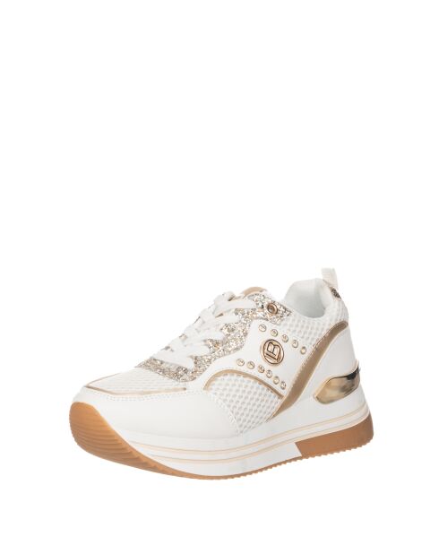 Sneakers Théo en cuir blanc pur