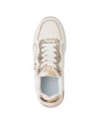 Sneakers Théo en cuir blanc pur