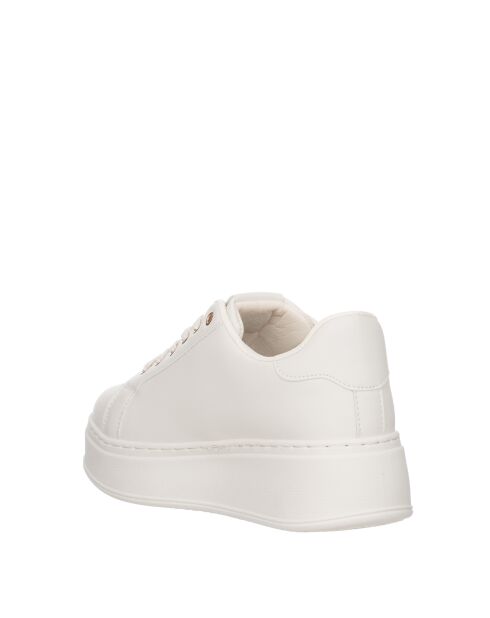 Sneakers Raphaël en cuir ivoire nacré