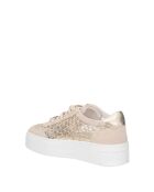 Sneakers Joris en cuir beige platinum