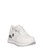 Sneakers Manon en cuir blanc pur