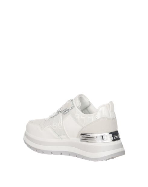 Sneakers Manon en cuir blanc pur