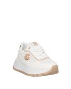 Sneakers Adrien en cuir blanc pur