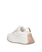 Sneakers Adrien en cuir blanc pur