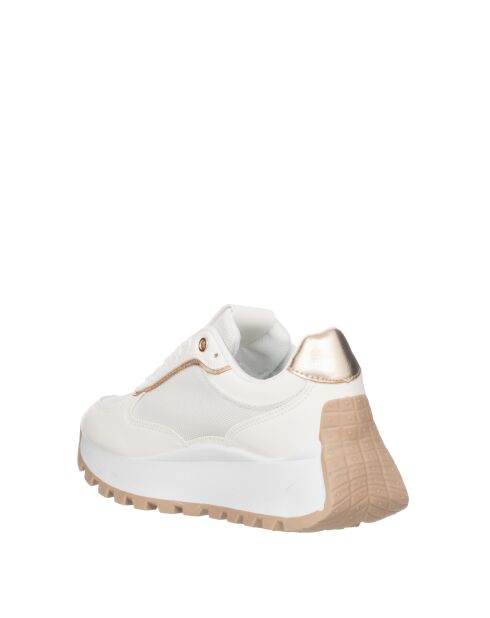 Sneakers Adrien en cuir blanc pur