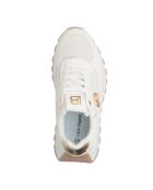 Sneakers Adrien en cuir blanc pur
