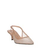 Pumps Eloïse in mesh color sabbia - Tacco: 5 cm