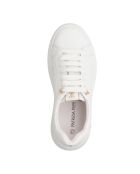 Sneakers Gaïa en cuir blanc platinum