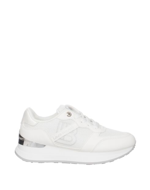 Sneakers Zoé en cuir blanc pur