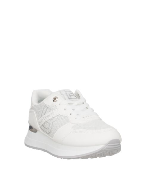 Sneakers Zoé en cuir blanc pur