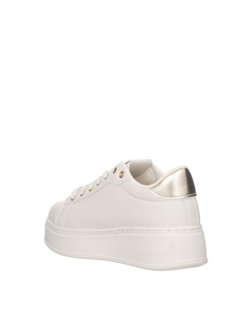 Sneakers Hugo aus beigem Kalbsleder