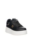Eleganti sneakers Ethan in pelle nera