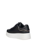 Eleganti sneakers Ethan in pelle nera