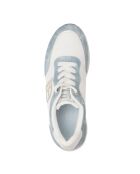 Sneakers Clara in pelle blu