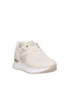 Sneakers Mila en cuir ivoire nacré