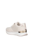 Sneakers Mila en cuir ivoire nacré