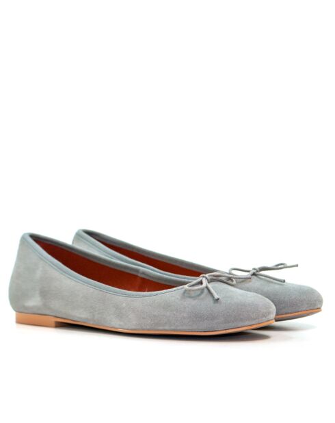 Ballerines en daim Mariane grises