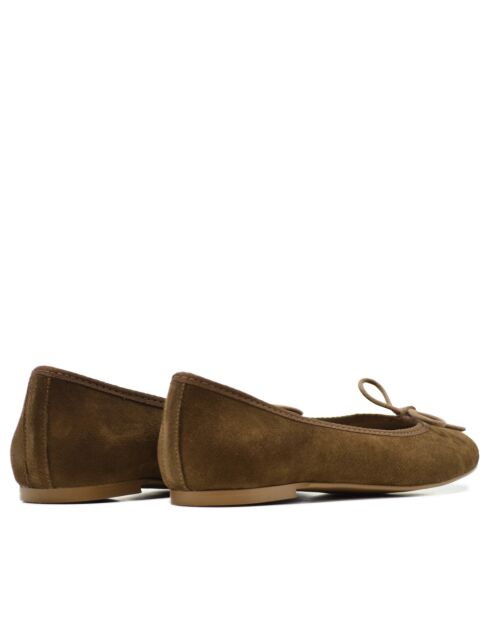 Ballerinas Mariane Corteza aus Veloursleder