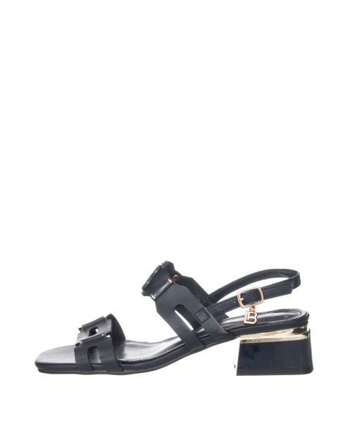 Sandali Emma-Lou in pelle blu