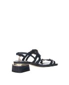 Sandali Emma-Lou in pelle blu