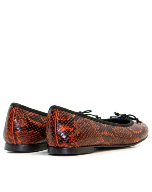 Deborah rote Lederballerinas