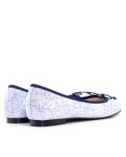 Blauwe ballerina's van Mariane