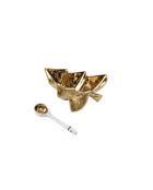 The Get Gifty kerstboomset wit en goud - 15,9x17,8x5,1cm