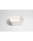 Plat de cuisson carré Le Blanc blanc - 8x8cm