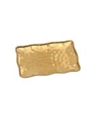 Plato mediano para servir Monaco Gold, 36,2 x 20,3 x 2,5 cm